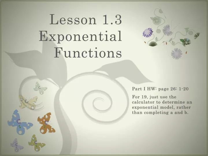 lesson 1 3 exponential functions