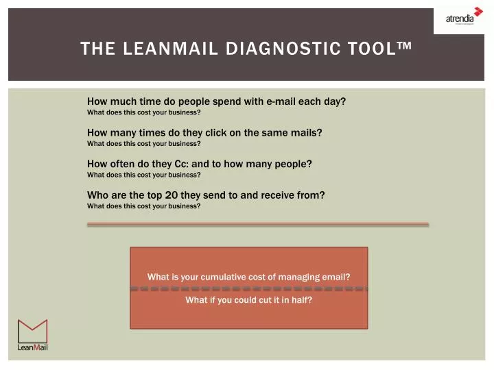the leanmail diagnostic tool