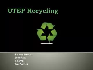 UTEP Recycling