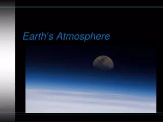 earth s atmosphere