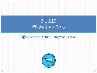 b l 110 bilgisayara giri