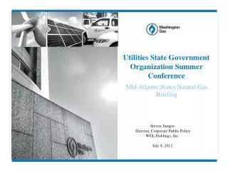 Utilities State Government Organization Summer Conference