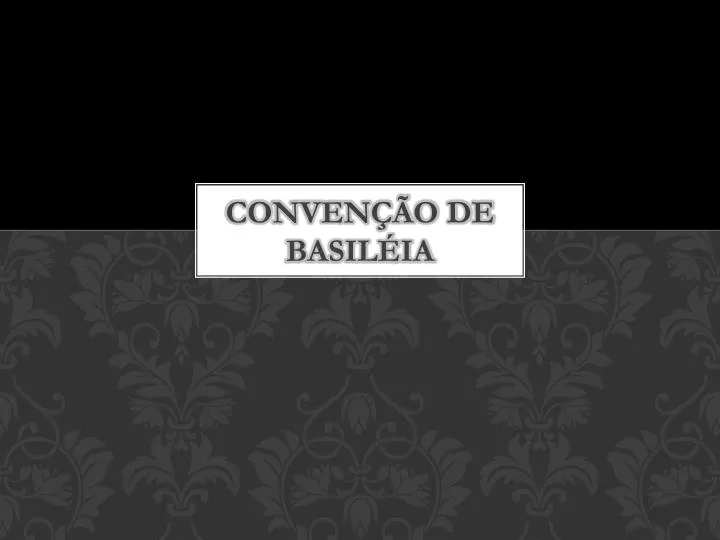 conven o de basil ia