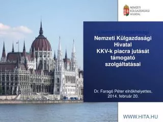 A Nemzeti Külgazdasági Nemzeti Külgazdasági Hivatal