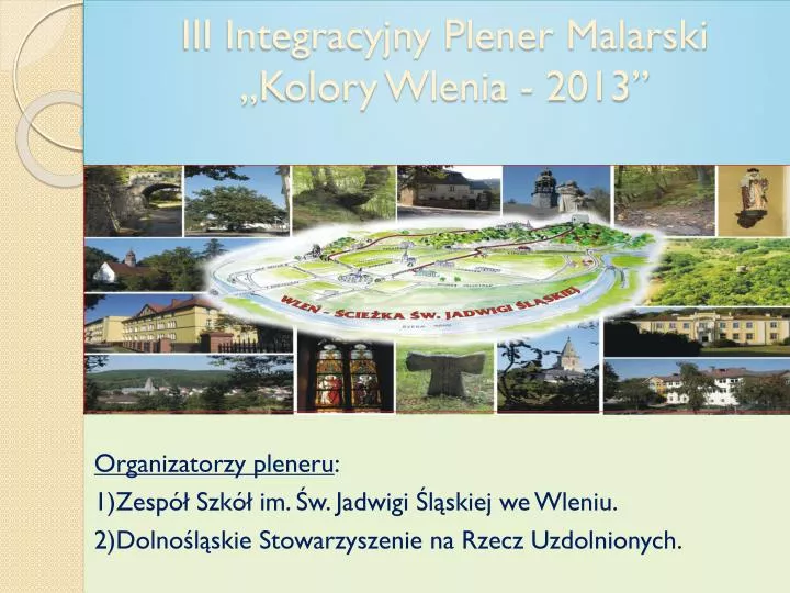 iii integracyjny plener malarski kolory wlenia 2013