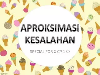 aproksimasi kesalahan