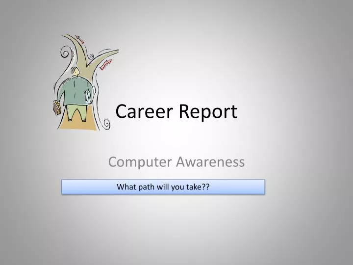 career report