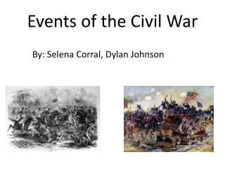 Events of the Civil War