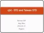 cjkt - STD and Taiwan STD - slide 1