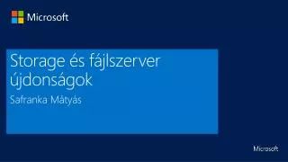 storage s f jlszerver jdons gok