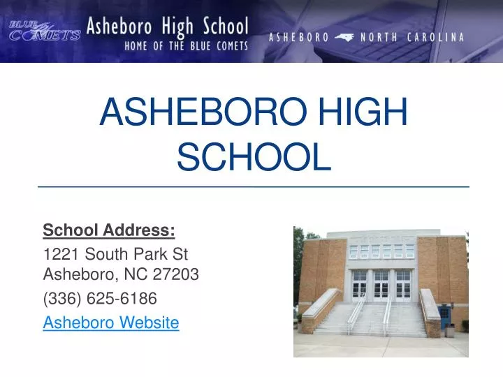 asheboro high school