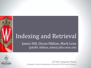 Indexing and Retrieval