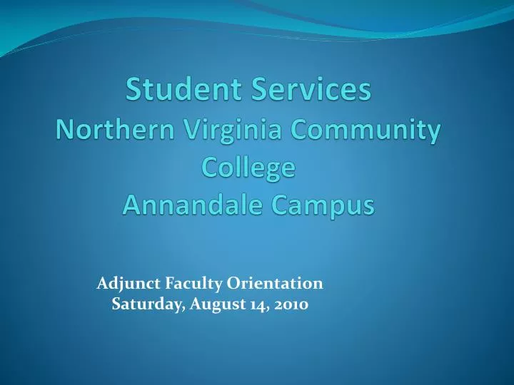 student services northern virginia community college annandale campus