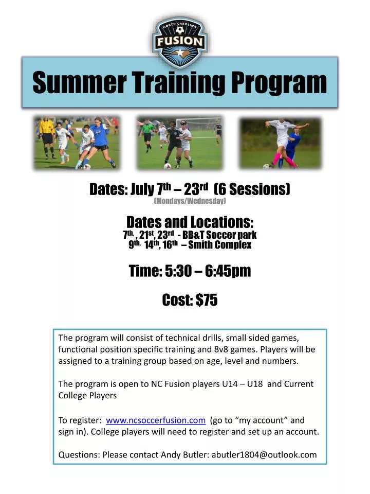 summer training program