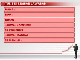 TULIS DI LEMBAR JAWABAN