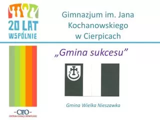 Gimnazjum im. Jana Kochanowskiego w Cierpicach