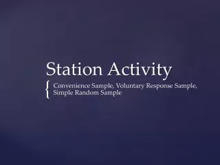 Station Activity