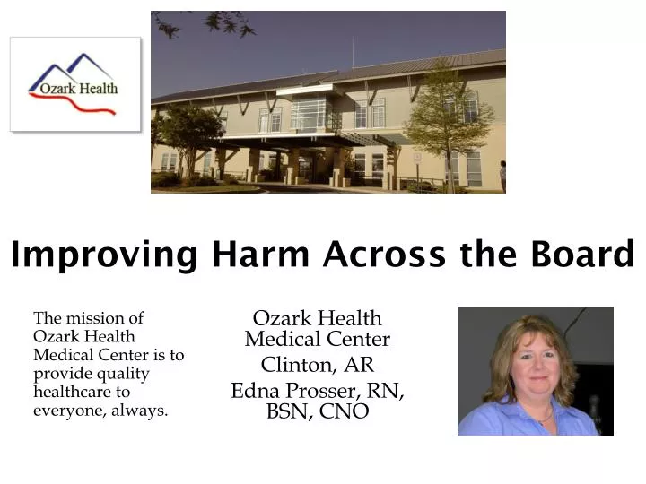 improving harm across the board