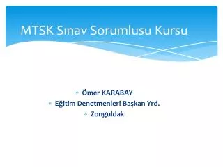 mtsk s nav sorumlusu kursu