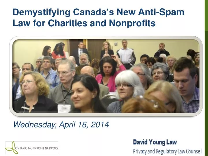 demystifying canada s new anti spam law for charities and nonprofits