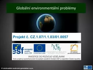 glob ln environment ln probl my