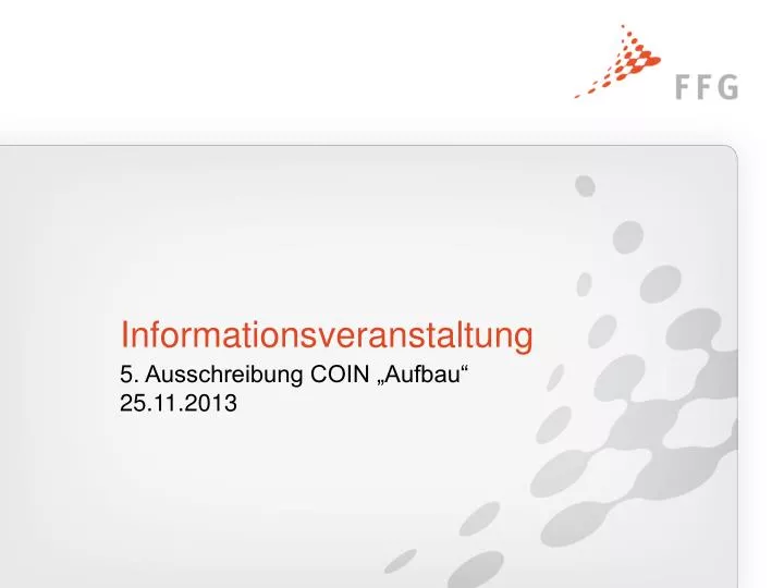 informationsveranstaltung