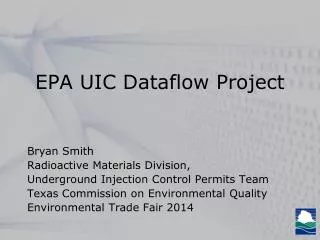 EPA UIC Dataflow Project
