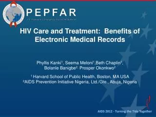 HIV Care and Treatment: Benefits of Electronic Medical Records