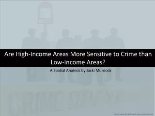 Are High-Income Areas More Sensitive to Crime than Low-Income Areas?