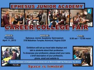 EPHESUS JUNIOR ACADEMY