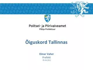 iguskord tallinnas