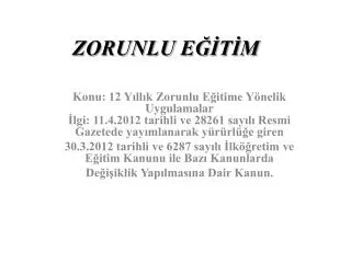 zorunlu e t m