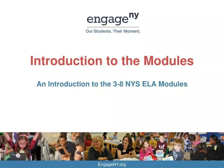 introduction to the modules