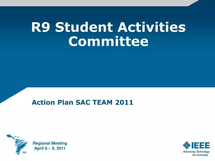 r9 student activities committee