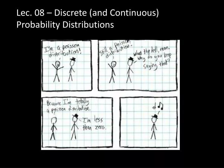 lec 08 discrete and continuous probability distributions