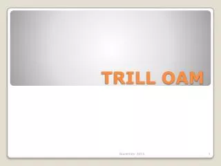 TRILL OAM