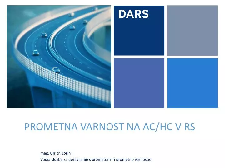 prometna varnost na ac hc v rs