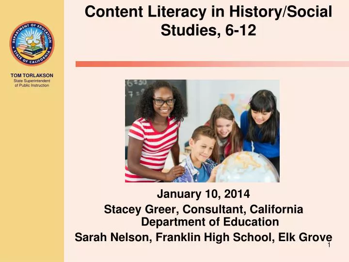 content literacy in history social studies 6 12