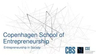 Copenhagen School of Entrepreneurship