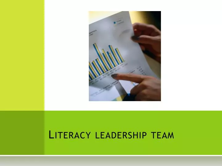 literacy leadership team