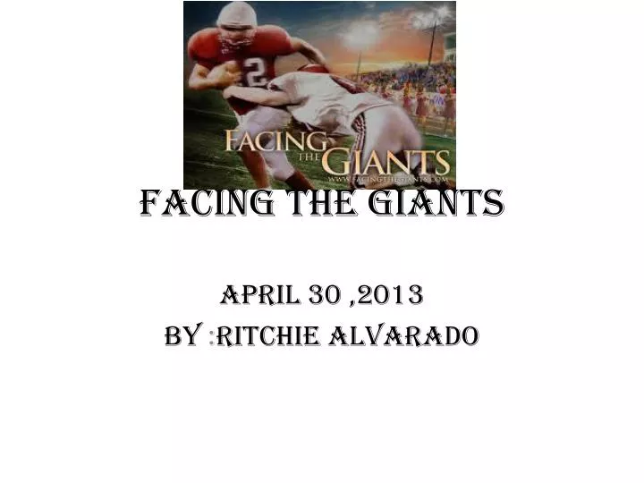 facing the giants