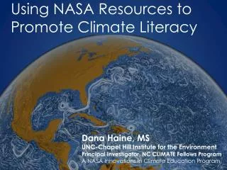 Using NASA Resources to Promote Climate Literacy