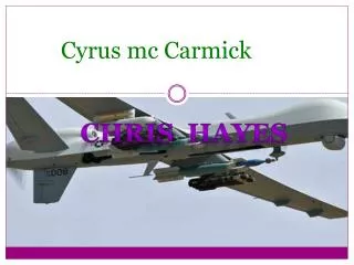 Cyrus mc Carmick