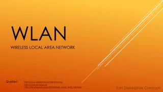 wlan wireless local area network