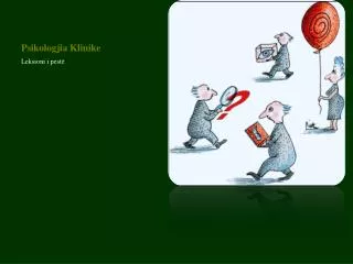 psikologjia klinike