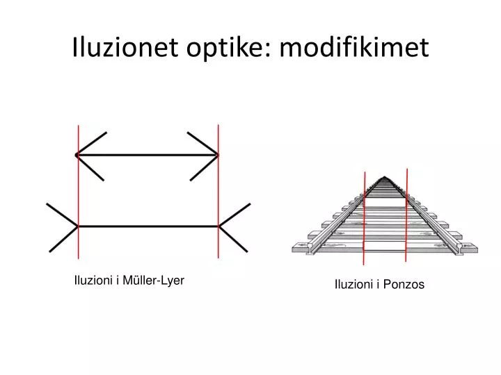 iluzionet optike modifikimet
