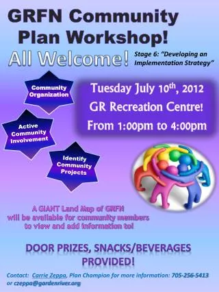 GRFN Community Plan Workshop!