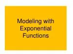 PPT - Exponential Modeling PowerPoint Presentation, free download - ID ... image.