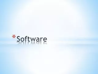 software