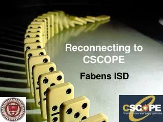 Reconnecting to CSCOPE